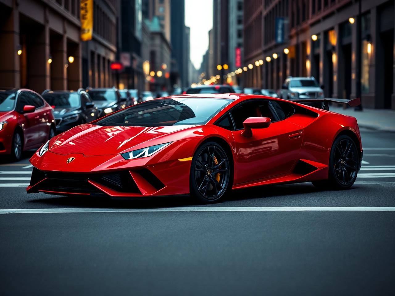 2021 Lamborghini Huracan Evo in Red – photo 12