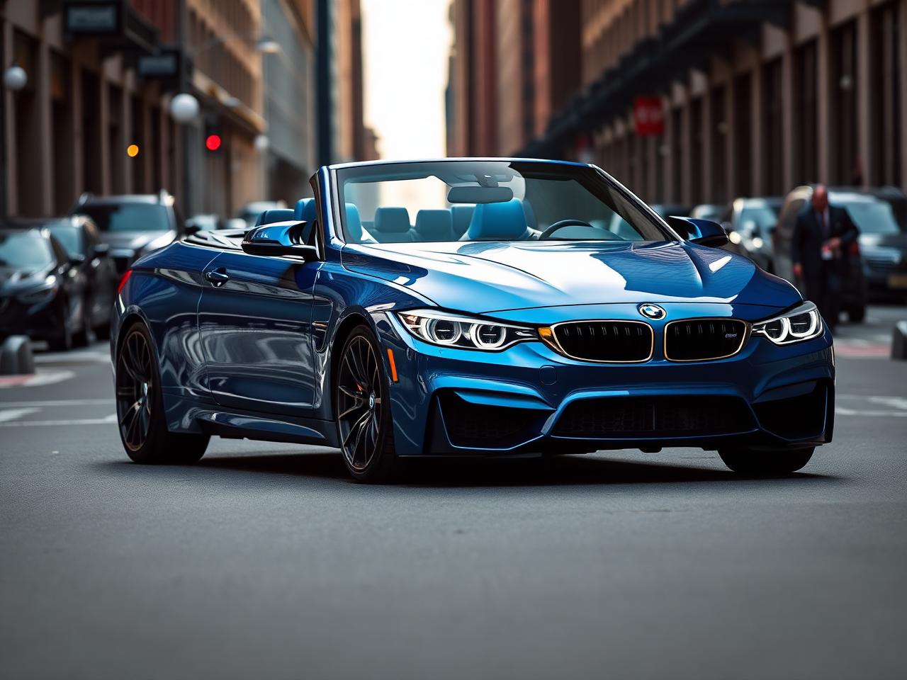 2022 BMW M4 Convertible in Blue