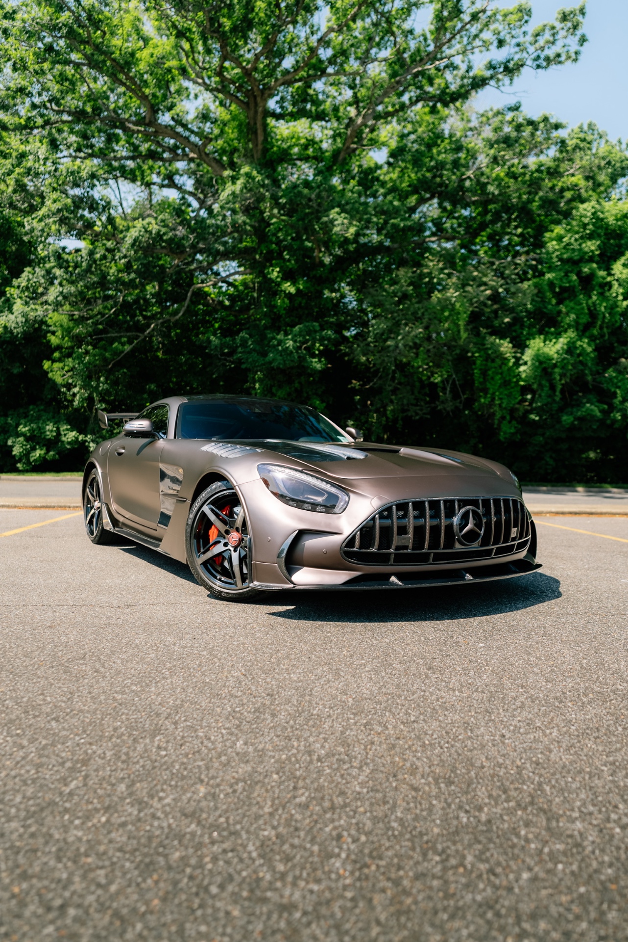 2018 Mercedes AMG GT in Matte Grey – photo 1