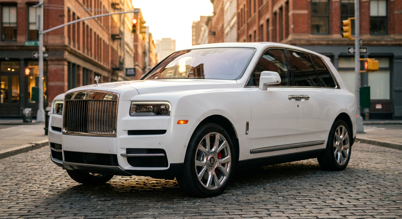 2021 Rolls Royce Cullinan in White